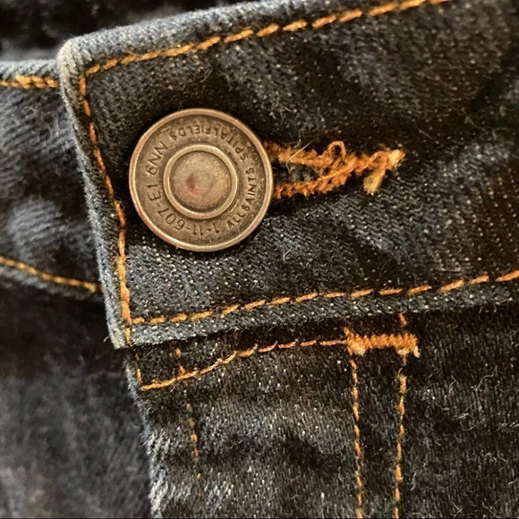 ALL  SAINTS Sz 27 ASHBY Skinny Dark Wash Jeans - Picture 3 of 8